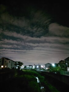 夕べの雲